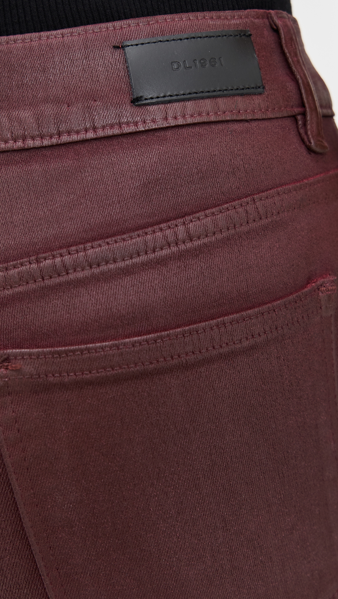 DL1961 Bridget Bootcut Instasculpt Coated Jeans thumbnail