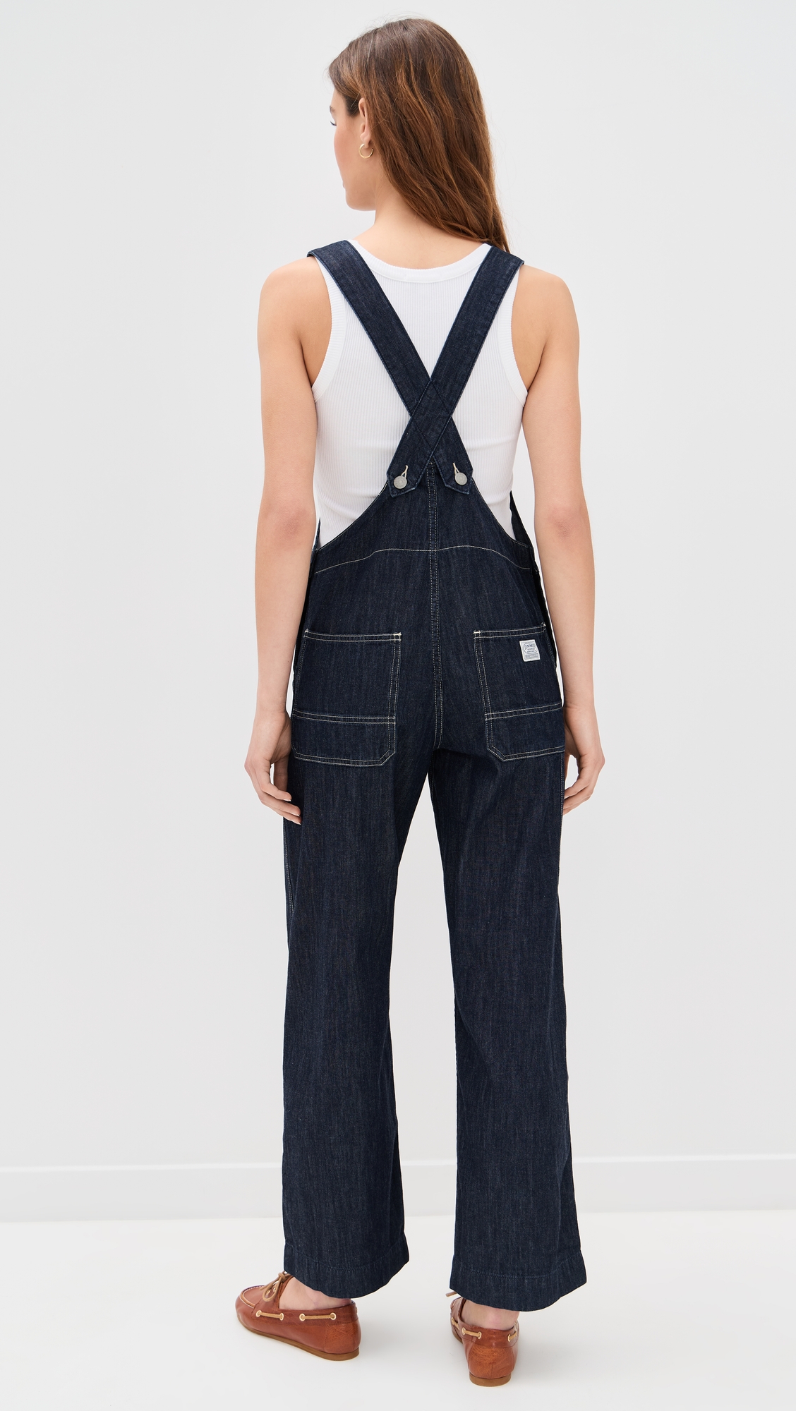 DENIMIST Tie Strap Relaxed Overalls thumbnail