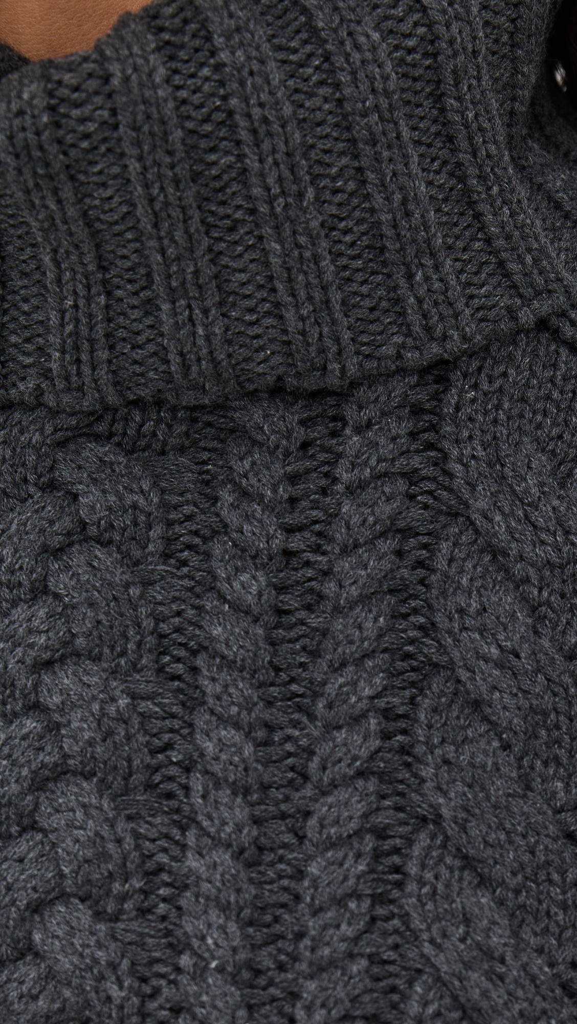DENIMIST Cable Turtleneck Sweater thumbnail