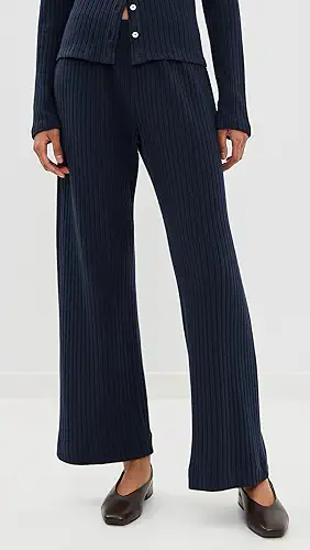 DONNI. The Sweater Rib Simple Pants