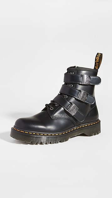 dr marten strap boots