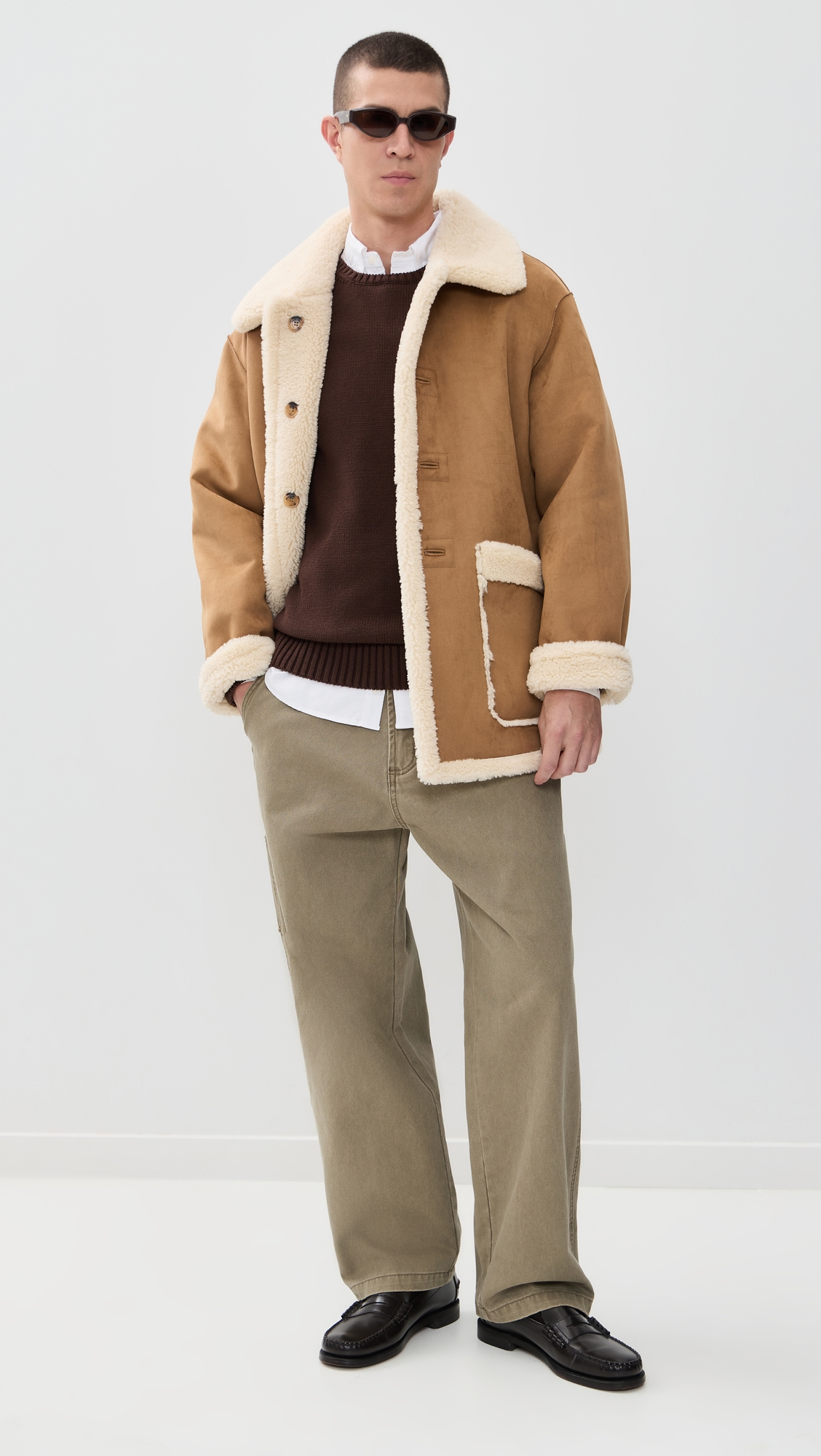 DUNST Reversible Shearling Jacket thumbnail