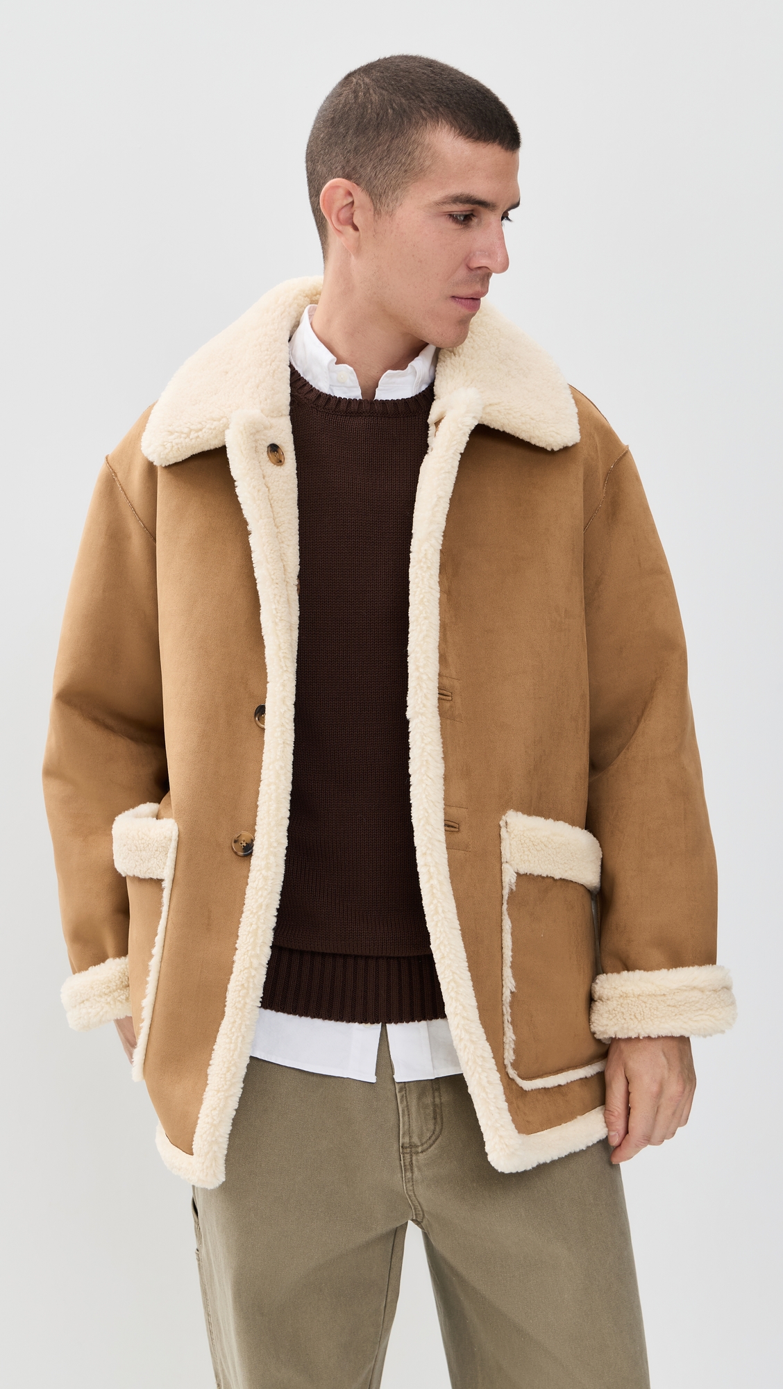 DUNST Reversible Shearling Jacket thumbnail