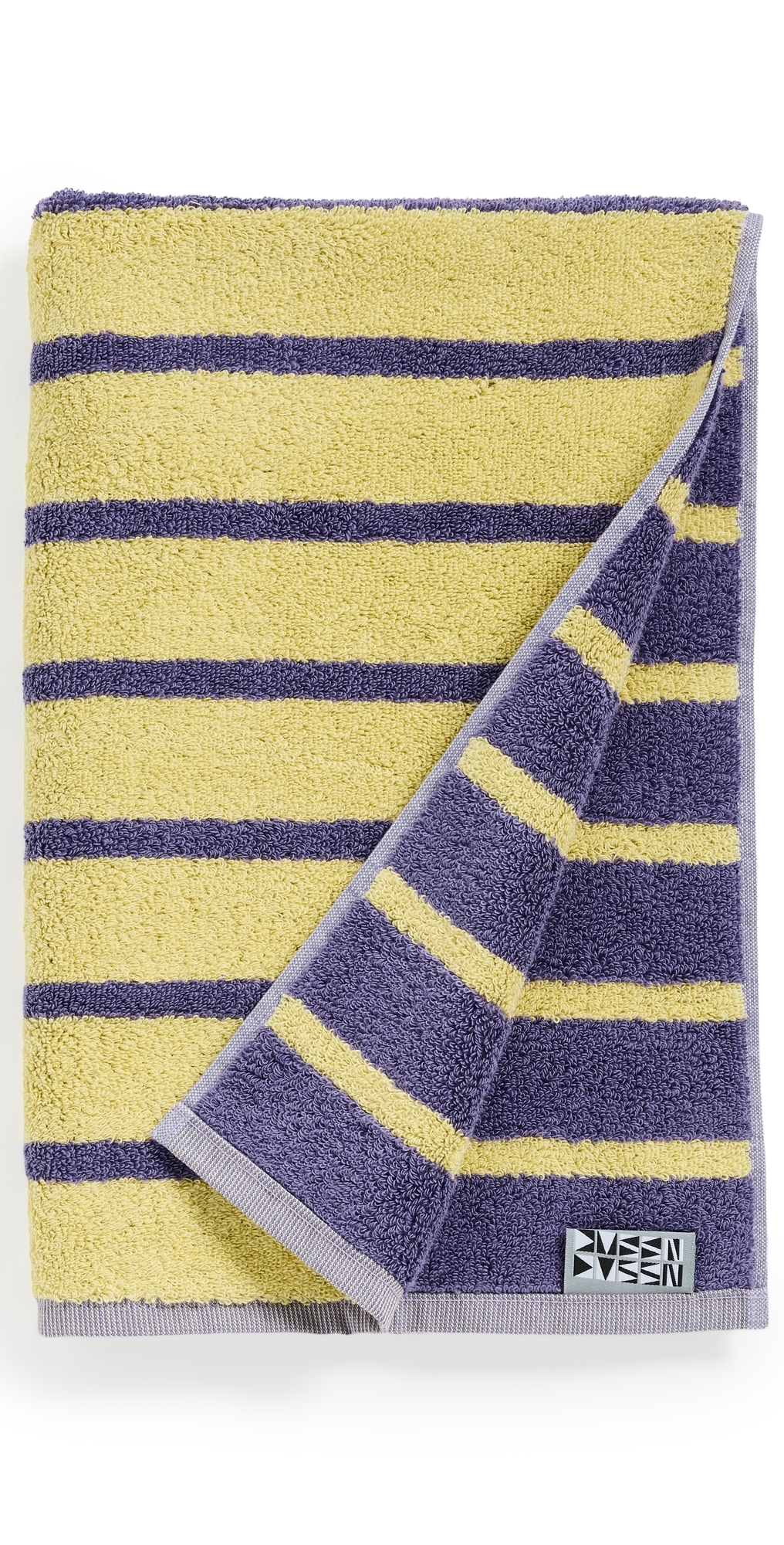 Dusen Dusen Hand Towel Yellow/purple