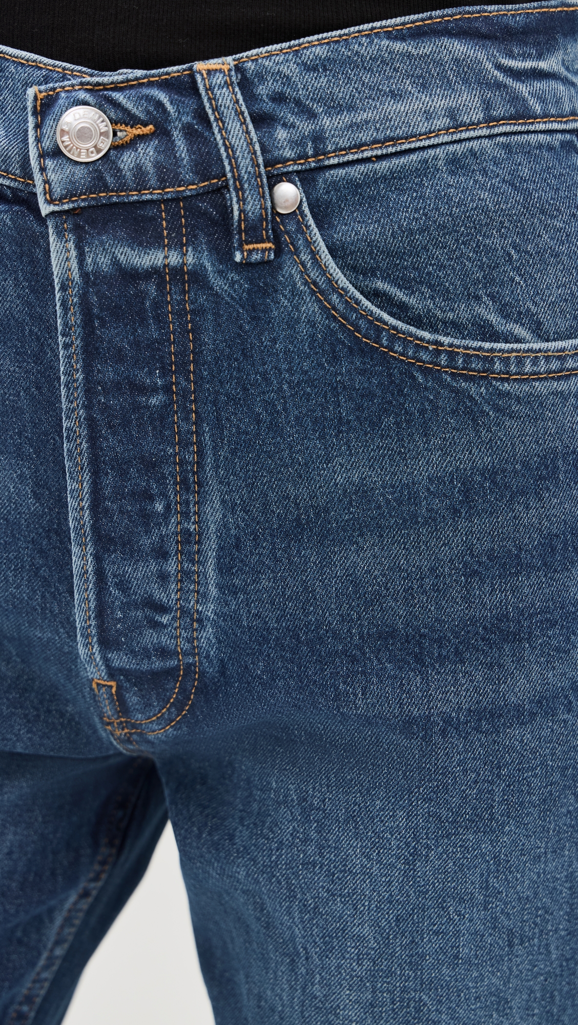 EB Denim High Rise Straight Jeans thumbnail