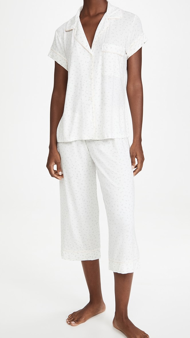 Eberjey cropped pajamas clearance