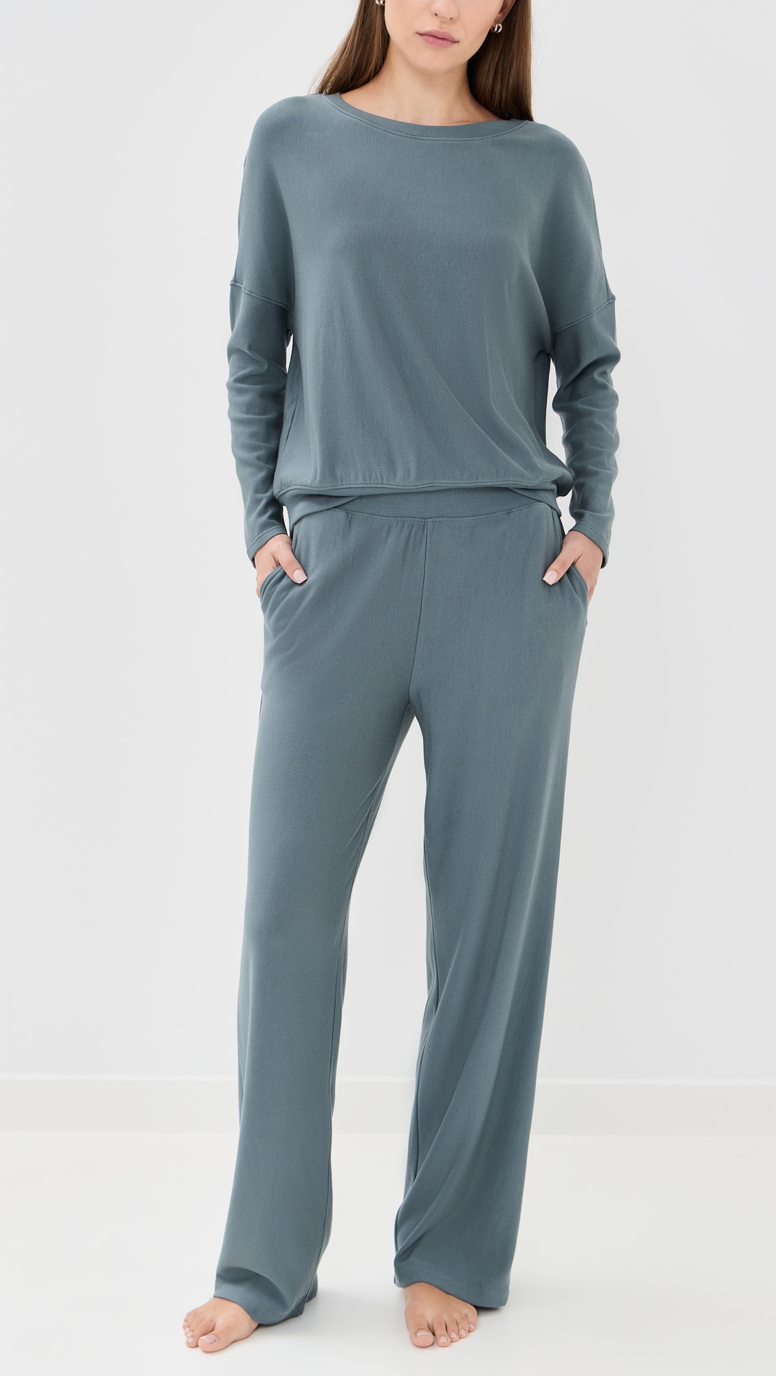 eberjey Softest Sweats Straight Pants thumbnail