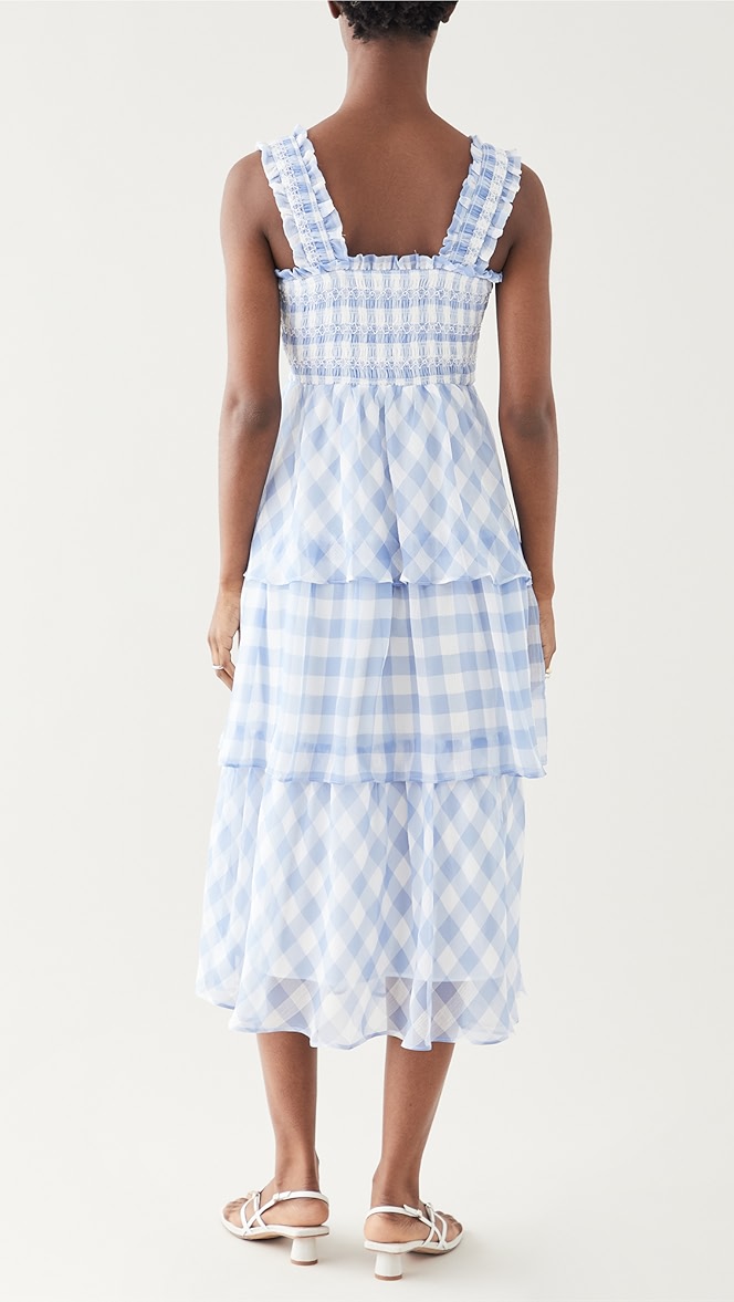 Checked gingham dress Outlet