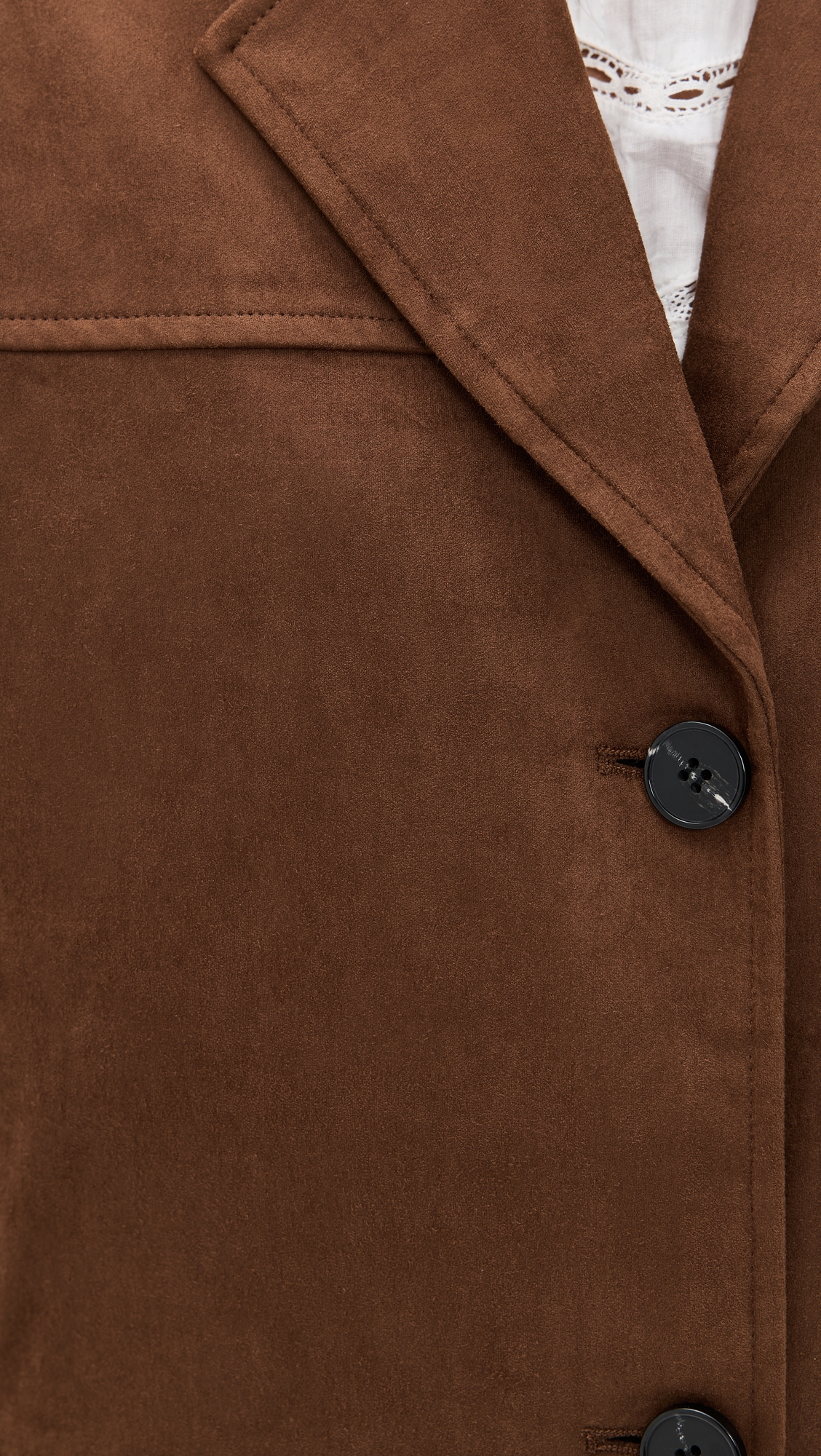 English Factory Faux Suede Jacket thumbnail