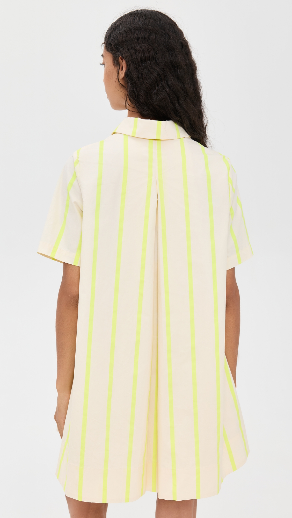 English Factory Striped Kaftan Mini Dress thumbnail