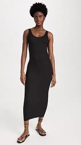 Enza Costa Silk Rib Tank Dress