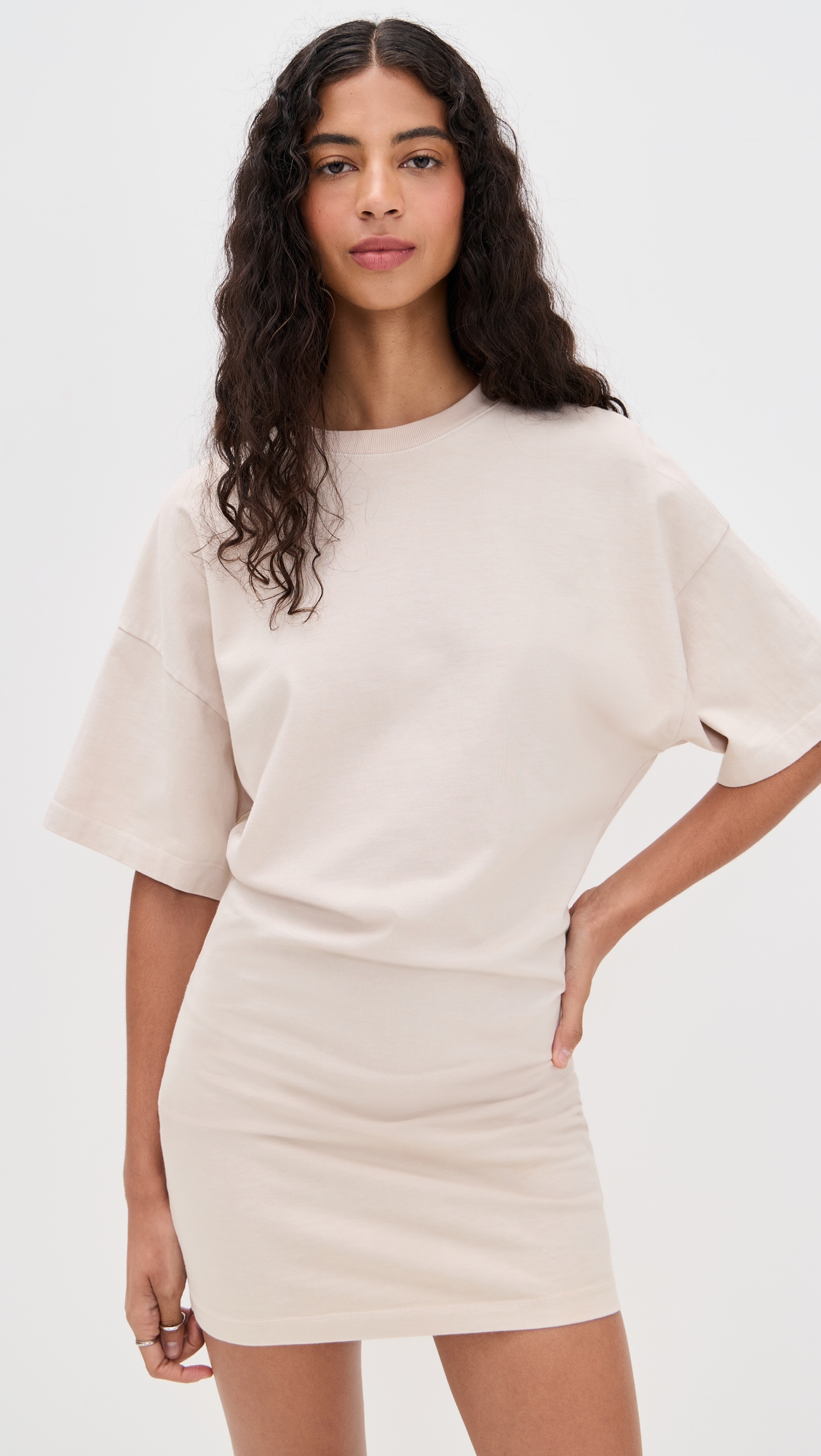 Enza Costa Supima Curve Mini Dress