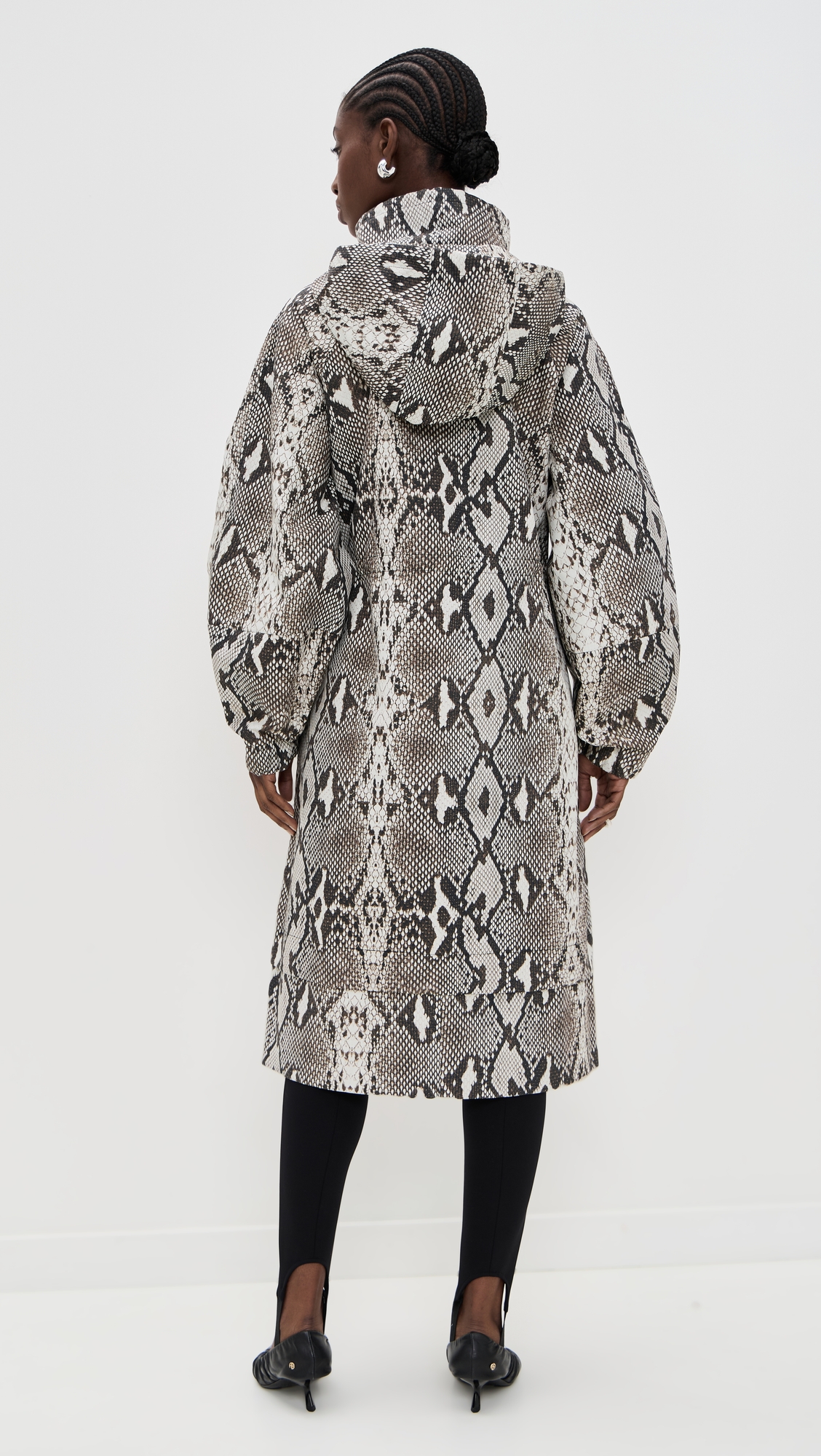 Essentiel Antwerp Identify Oversized Rain Coat thumbnail