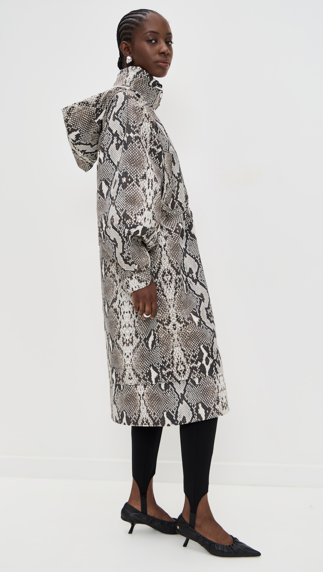 Essentiel Antwerp Identify Oversized Rain Coat thumbnail