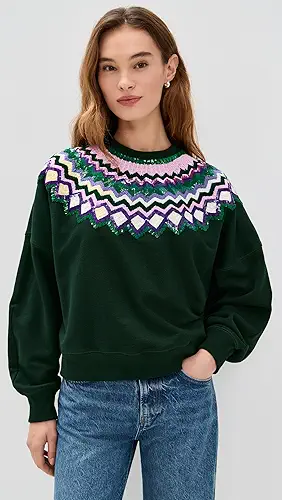 Essentiel Antwerp Issu Embroidered Sweatshirt