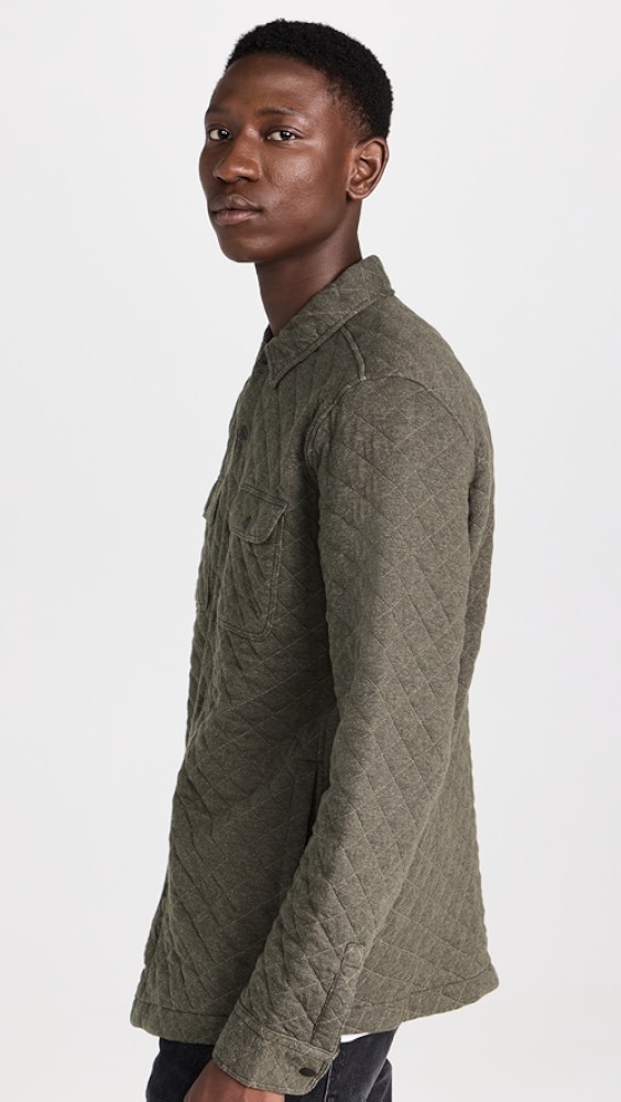 Quilted fleece shirt Clearance