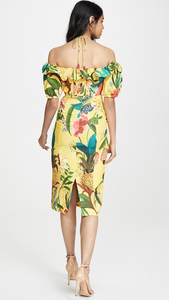 spell jungle midi skirt