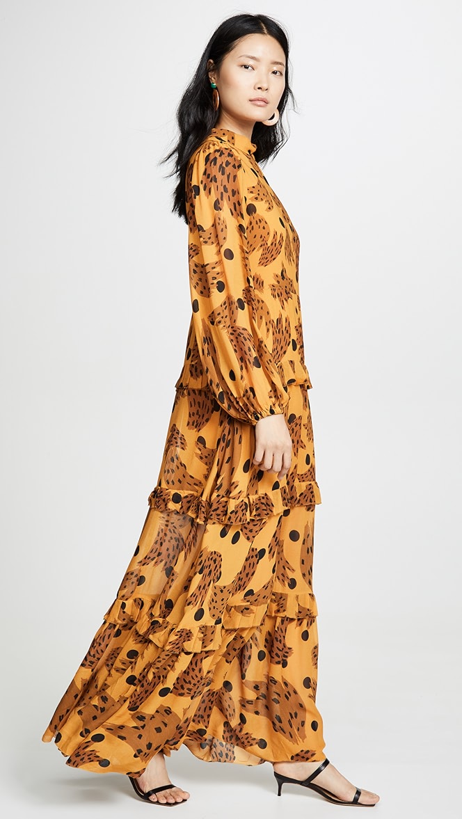 Banana maxi dress clearance