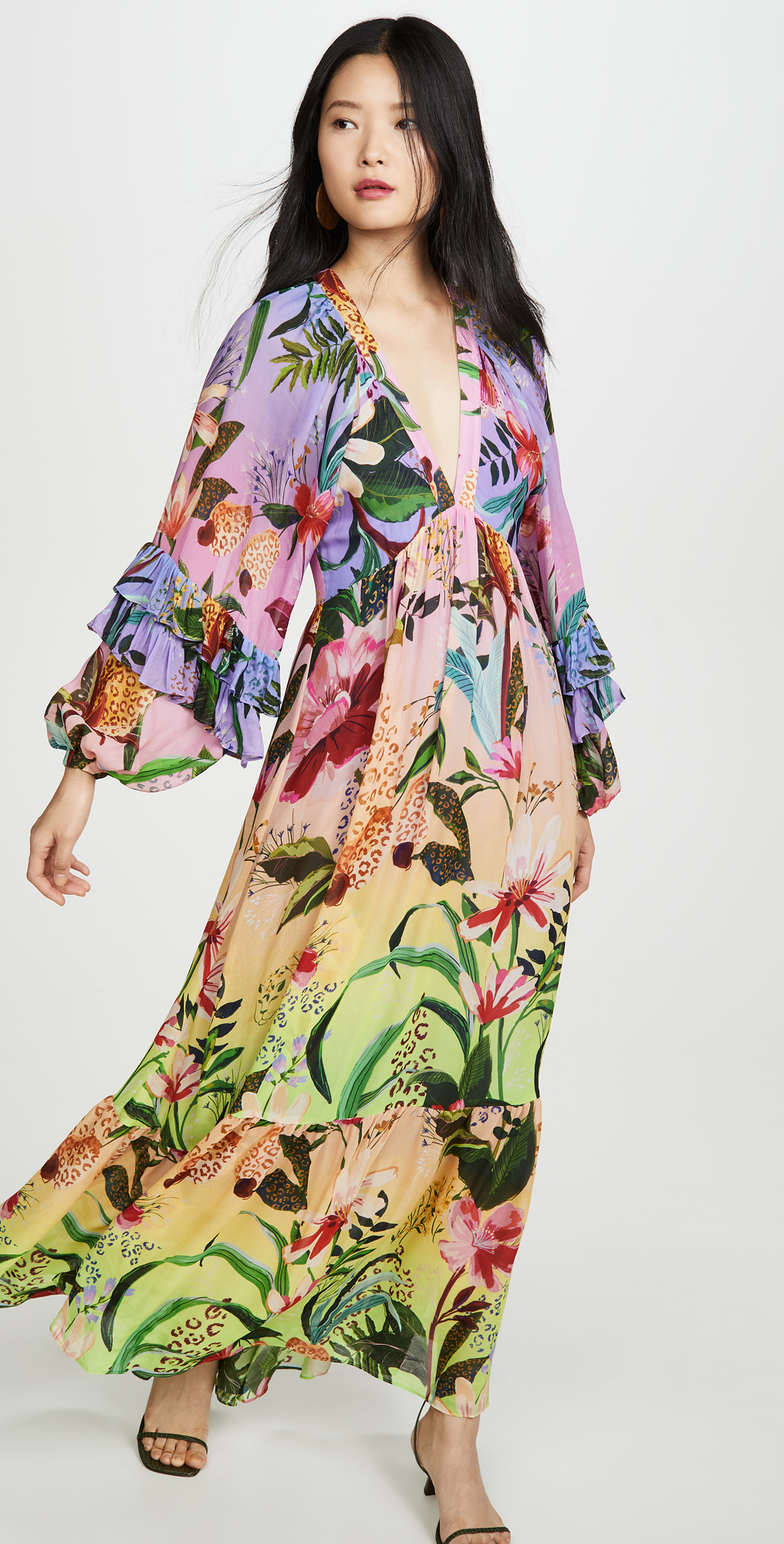 Amazonian ombre maxi dress clearance