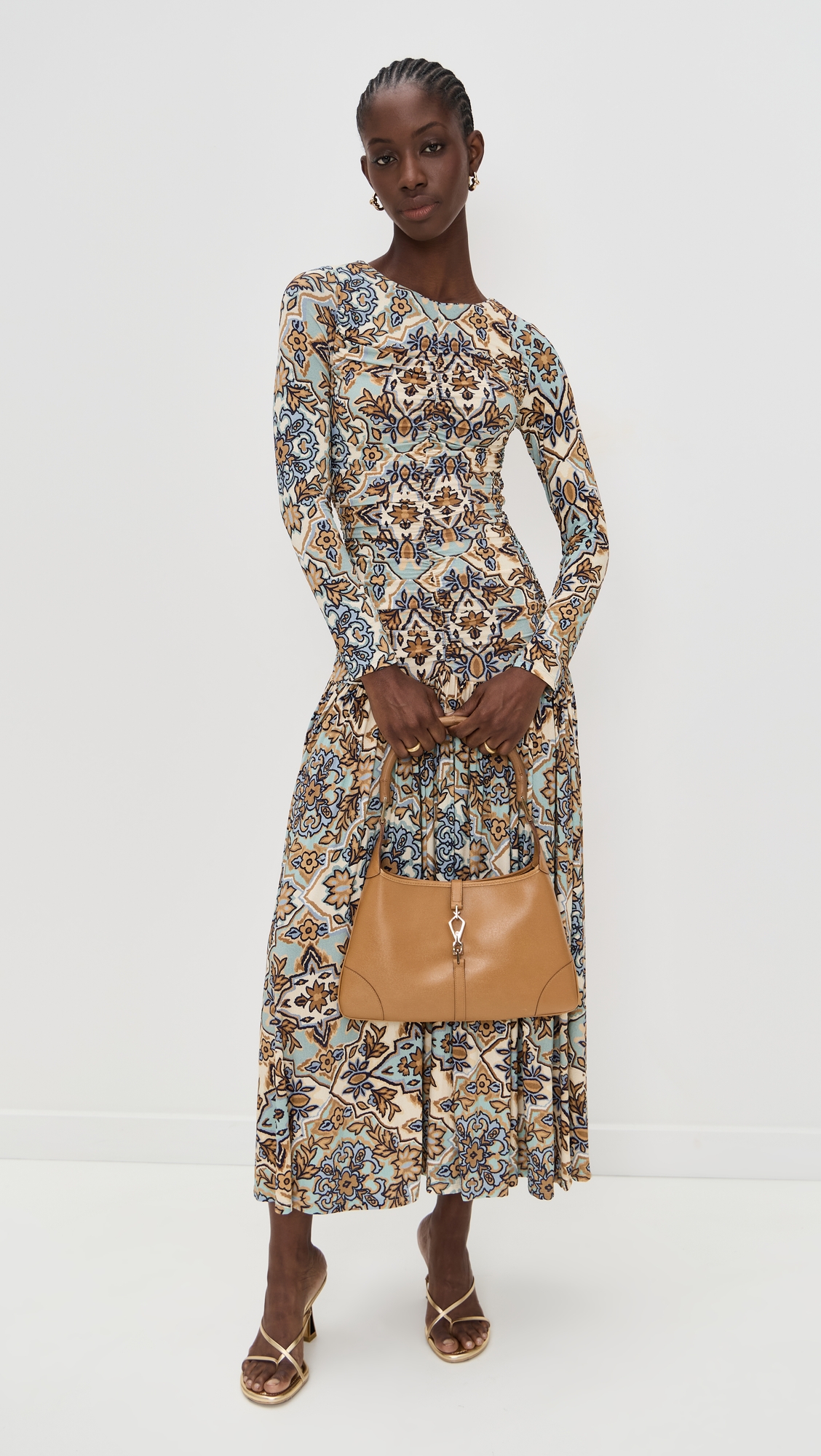FARM Rio Long Sleeve Maxi Dress thumbnail