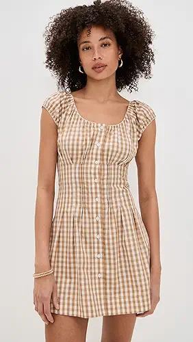 Frankies Bikinis Frankies Bikinis x Bella Hadid Mustang Cotton Minidress