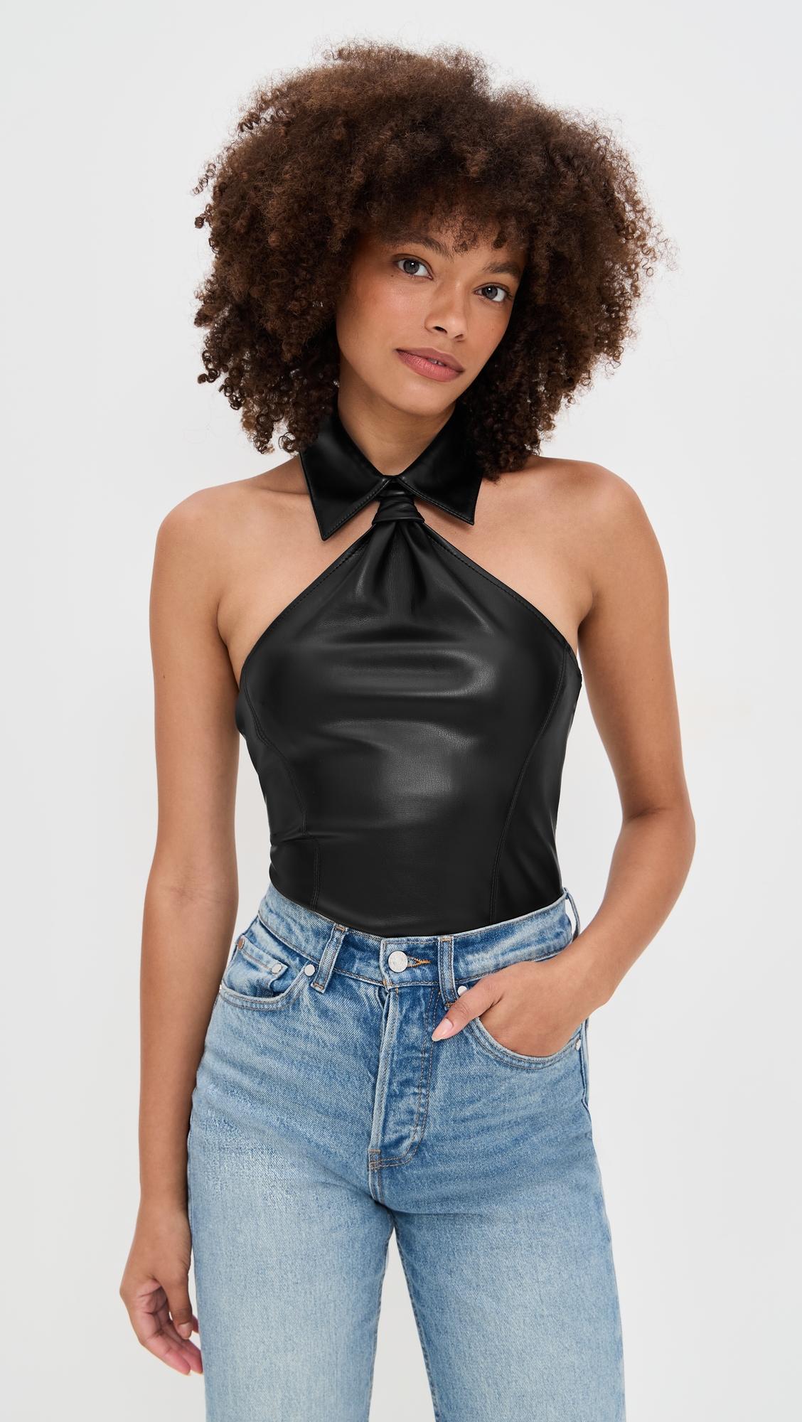 Fleur du Mal Harley Thong Bodysuit