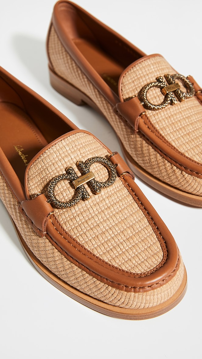 Salvatore Ferragamo Rolo T Loafers
