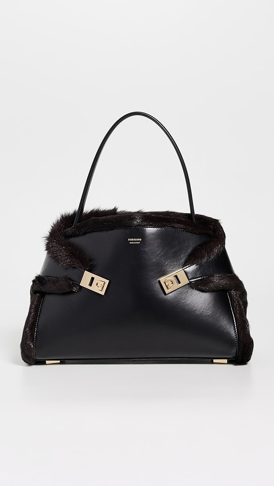 FERRAGAMO Hug Soft Bicolor Bag | Shopbop FERRAGAMO Hug Soft Bicolor Bag | Shopbop