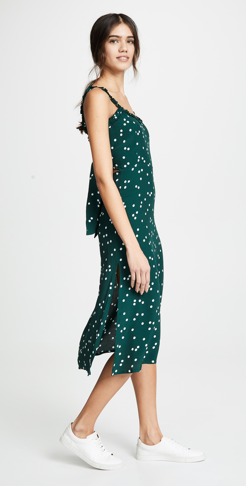 faithfull gizele midi dress