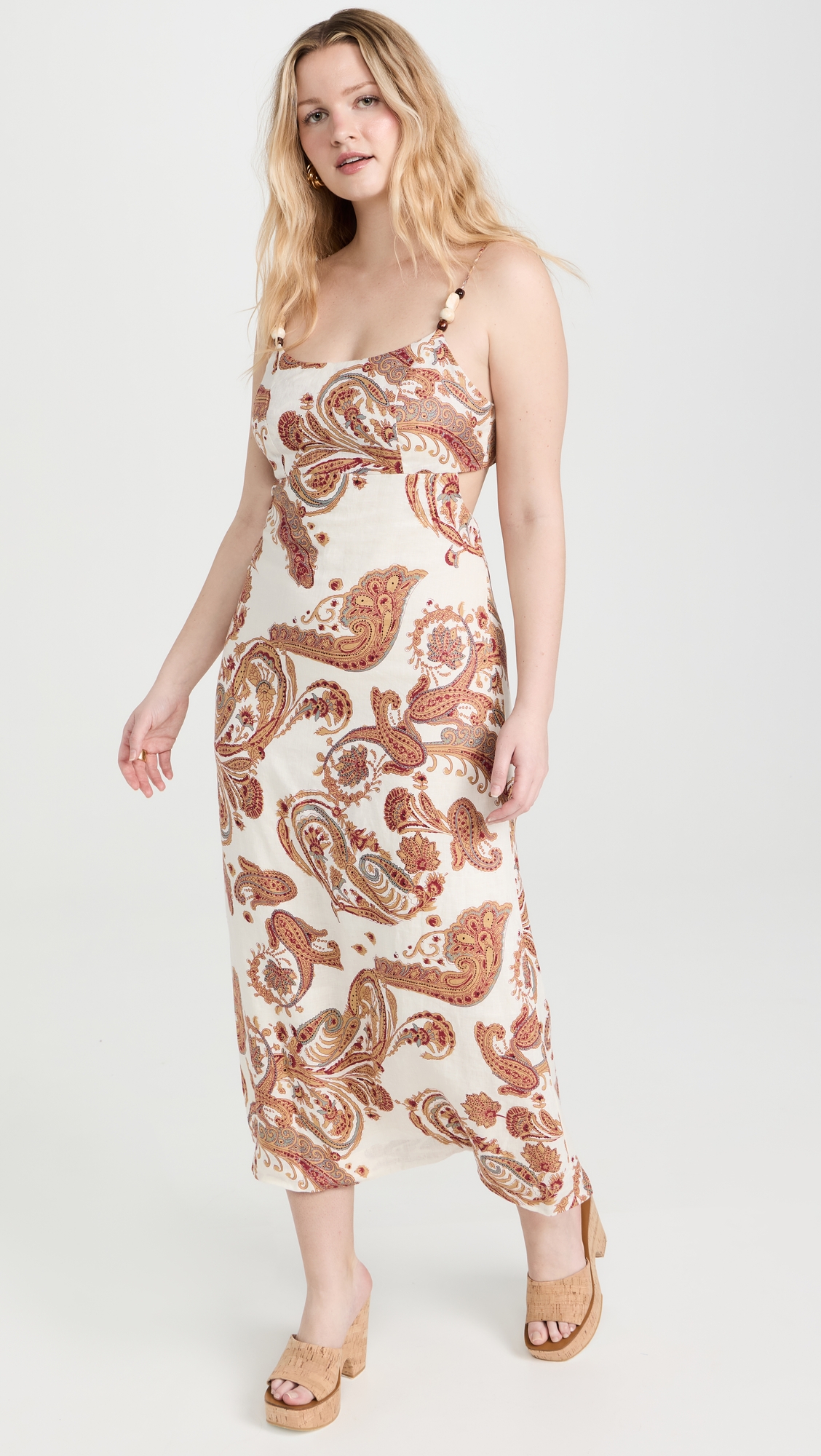Faithfull The Brand Regina Midi Dress thumbnail