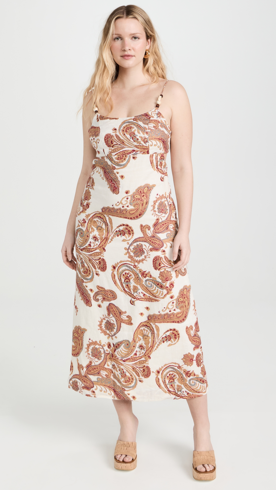 Faithfull The Brand Regina Midi Dress thumbnail
