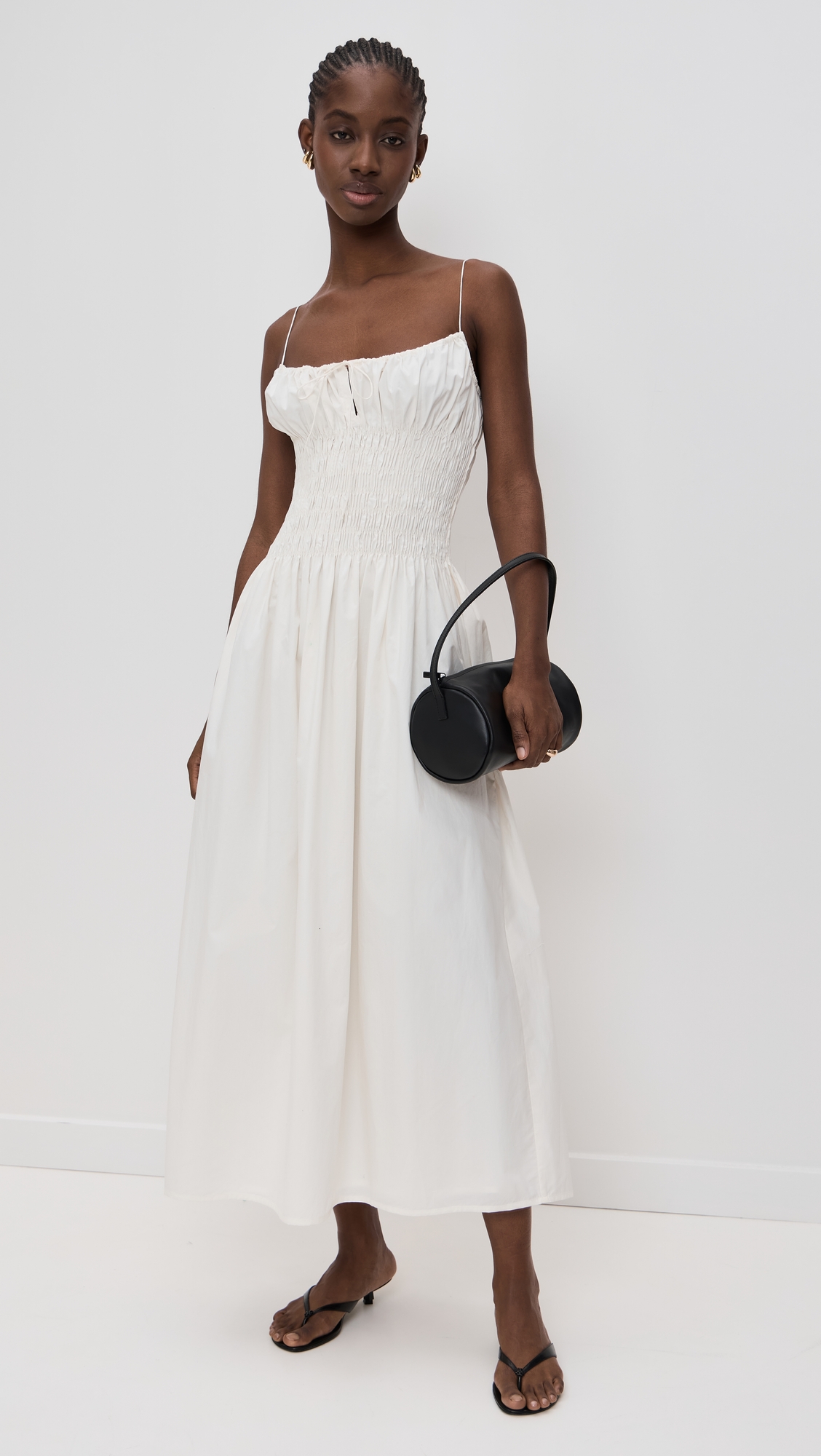 Faithfull Aya String Midi Dress thumbnail