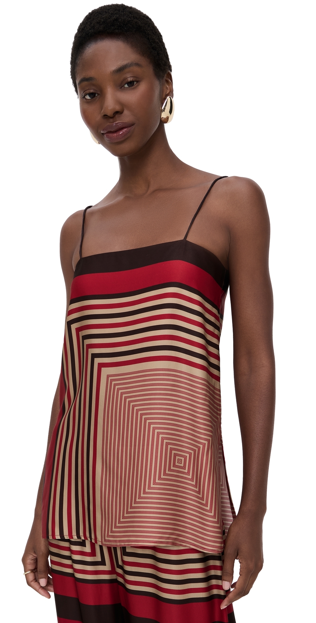 Faithfull Aina Top Ylva Print In Black