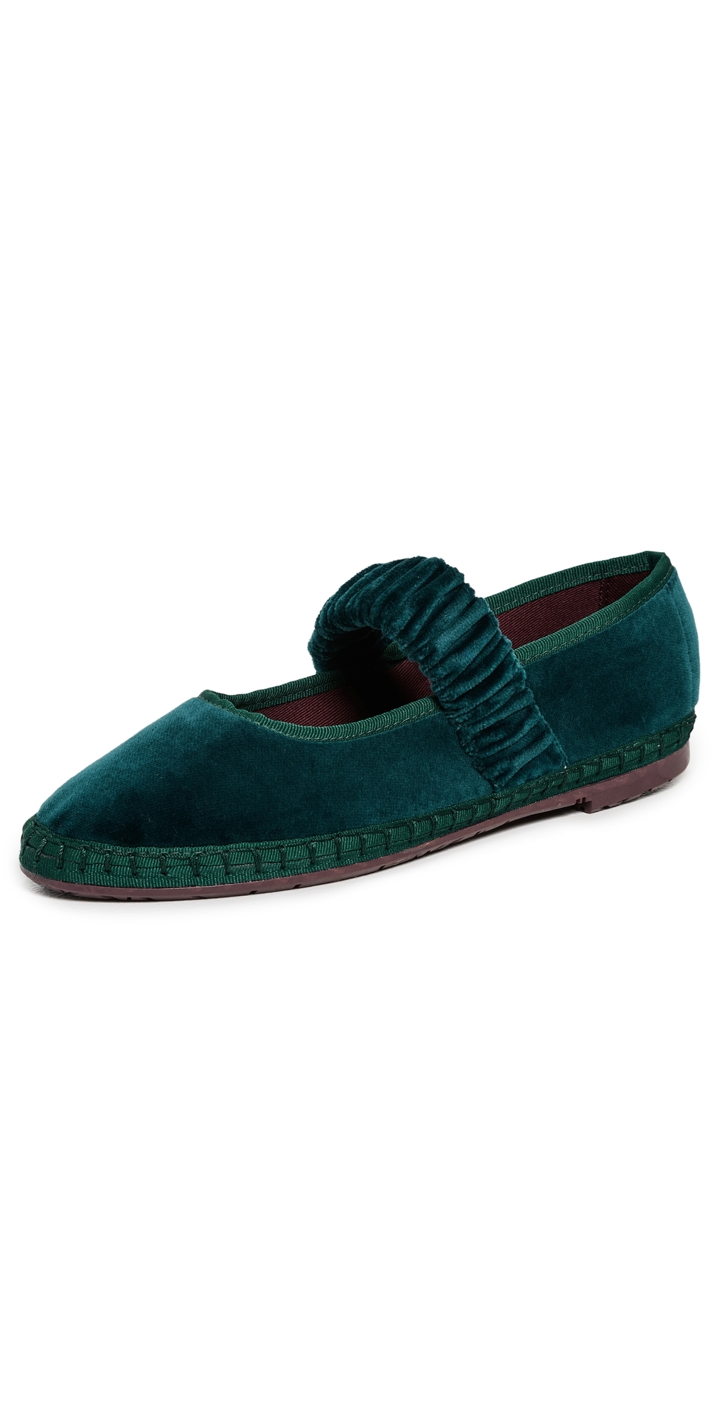 Flabelus Mafalda Leonor Mary Jane Flat In Black