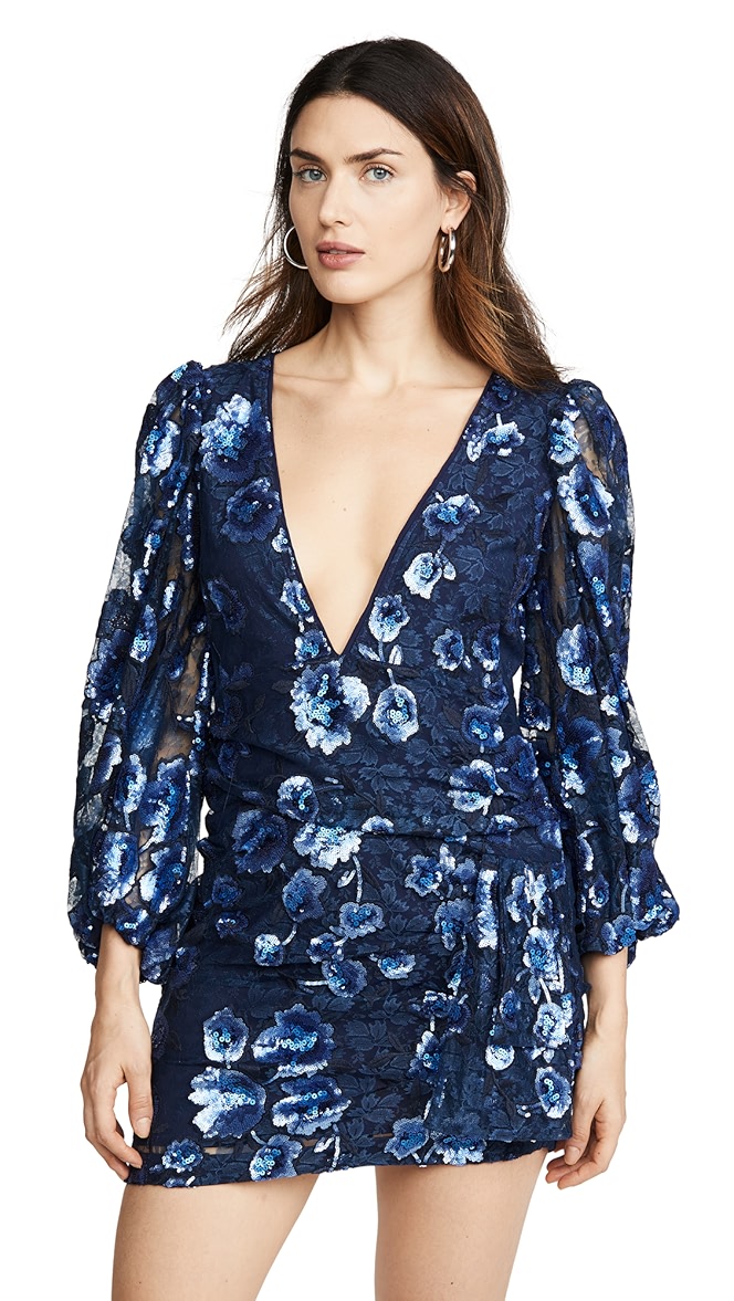 For love and lemons victoria embroidered mini dress clearance