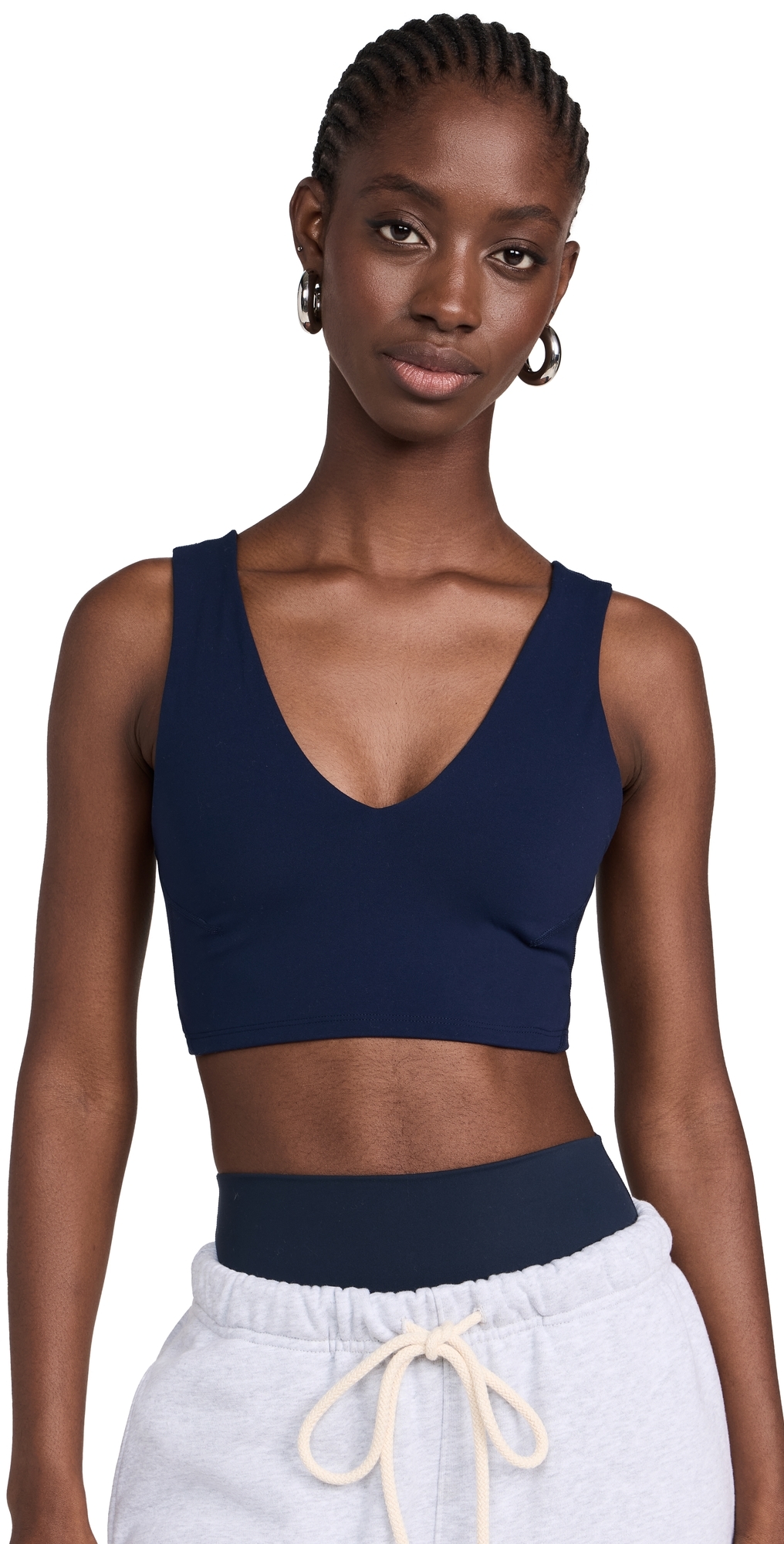 Fp Movement Never Better Crop Cami Midnight Navy In Midnight Navy