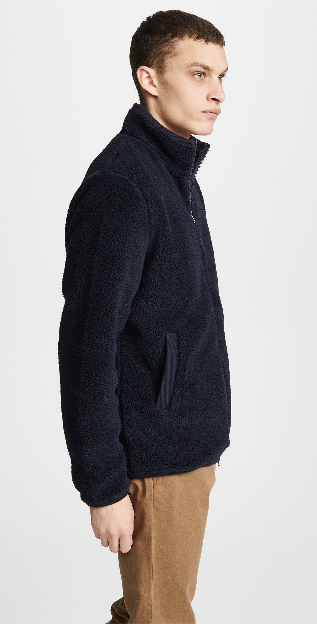 fred perry borg fleece jacket