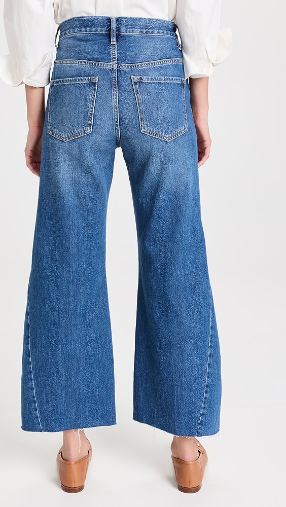 FRAME Le Baggy Palazzo Crop Jeans Shopbop