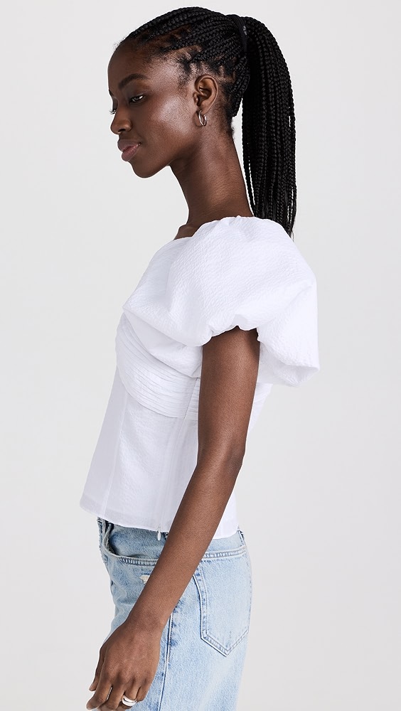 FRAME Puff Sleeve Top | Shopbop