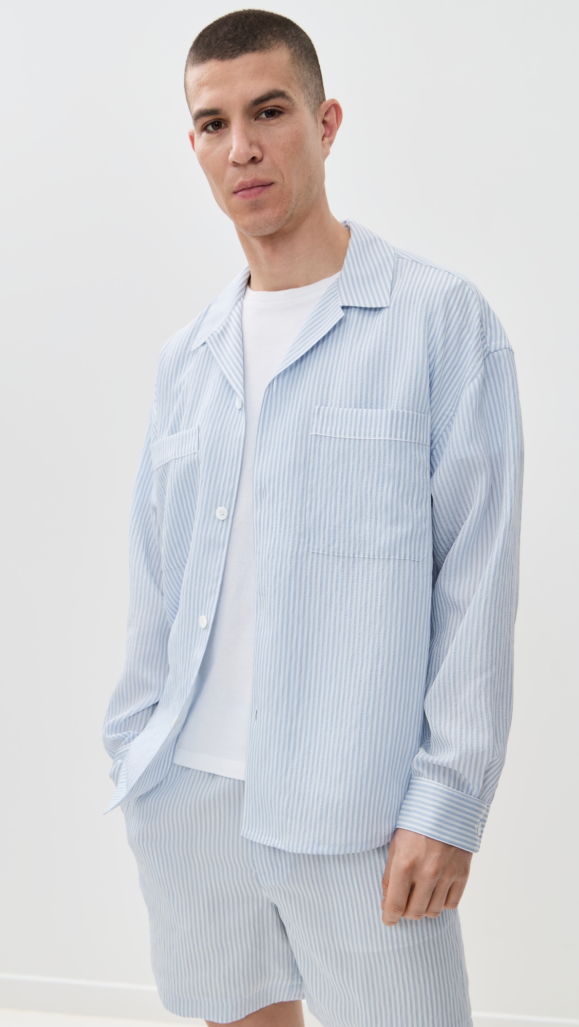 theory2025 シャツ Striped Straight Shirt B theory2025 シャツ Striped Straight Shirt B THEORY Straight