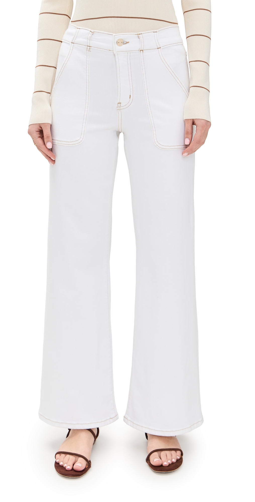 Frame The Modern Pocket Jeans Au Natural Clean