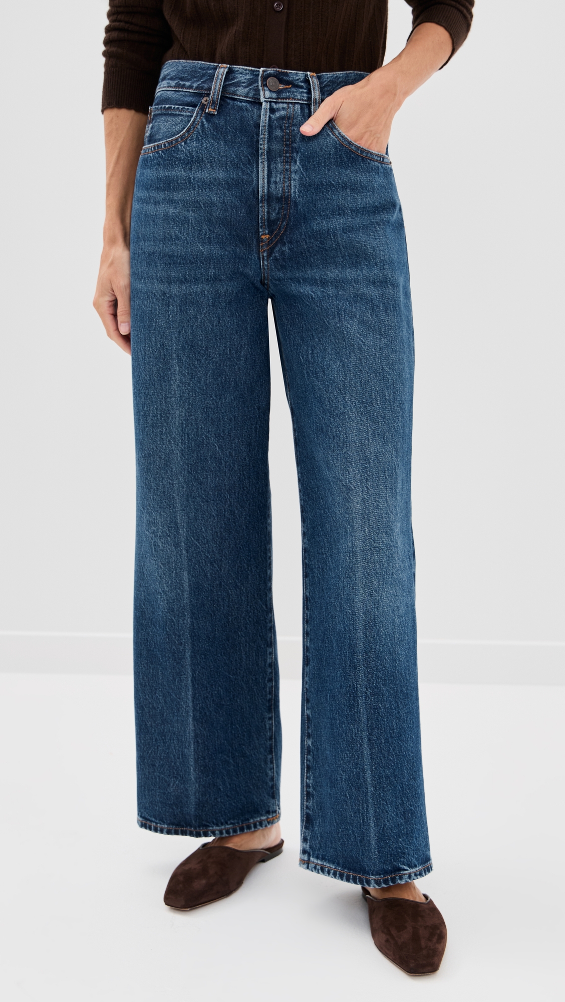 FRAME The Pixie Petite Collegiate Jeans thumbnail
