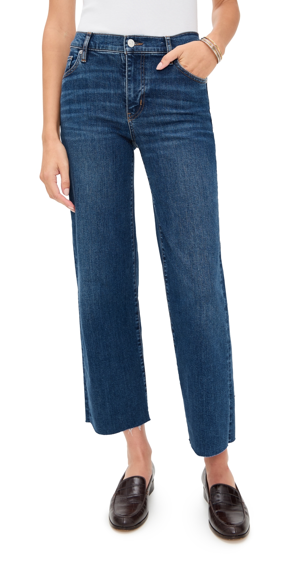 Frame The Mellow Jeans Elixer Raw After In Blue