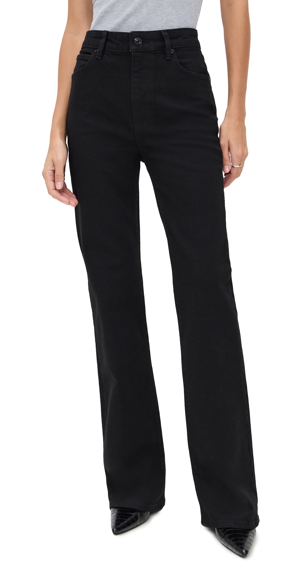 Frame The Arrow Jeans Black In Black