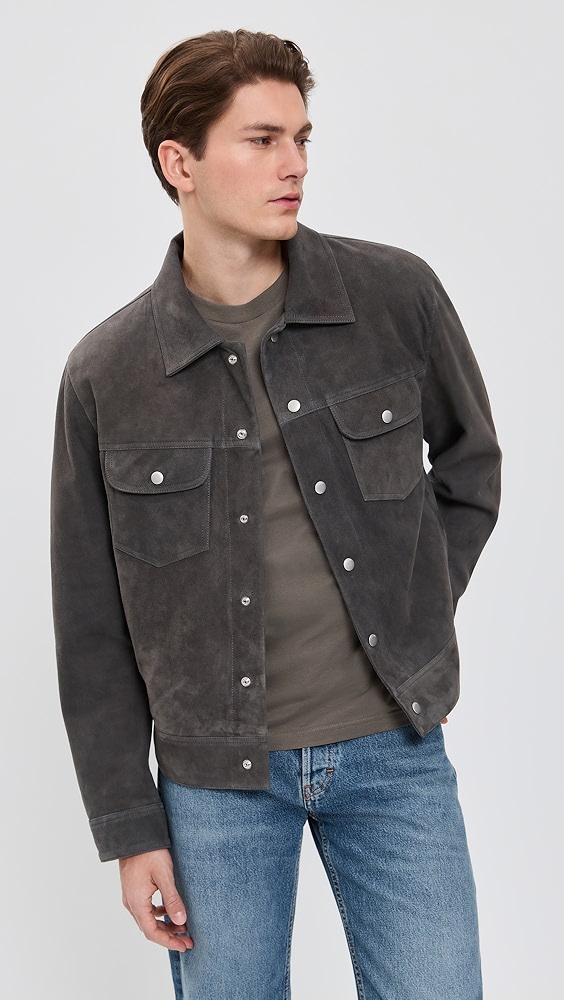 Levi's Highland Suede Trucker Jacket | Shopbop