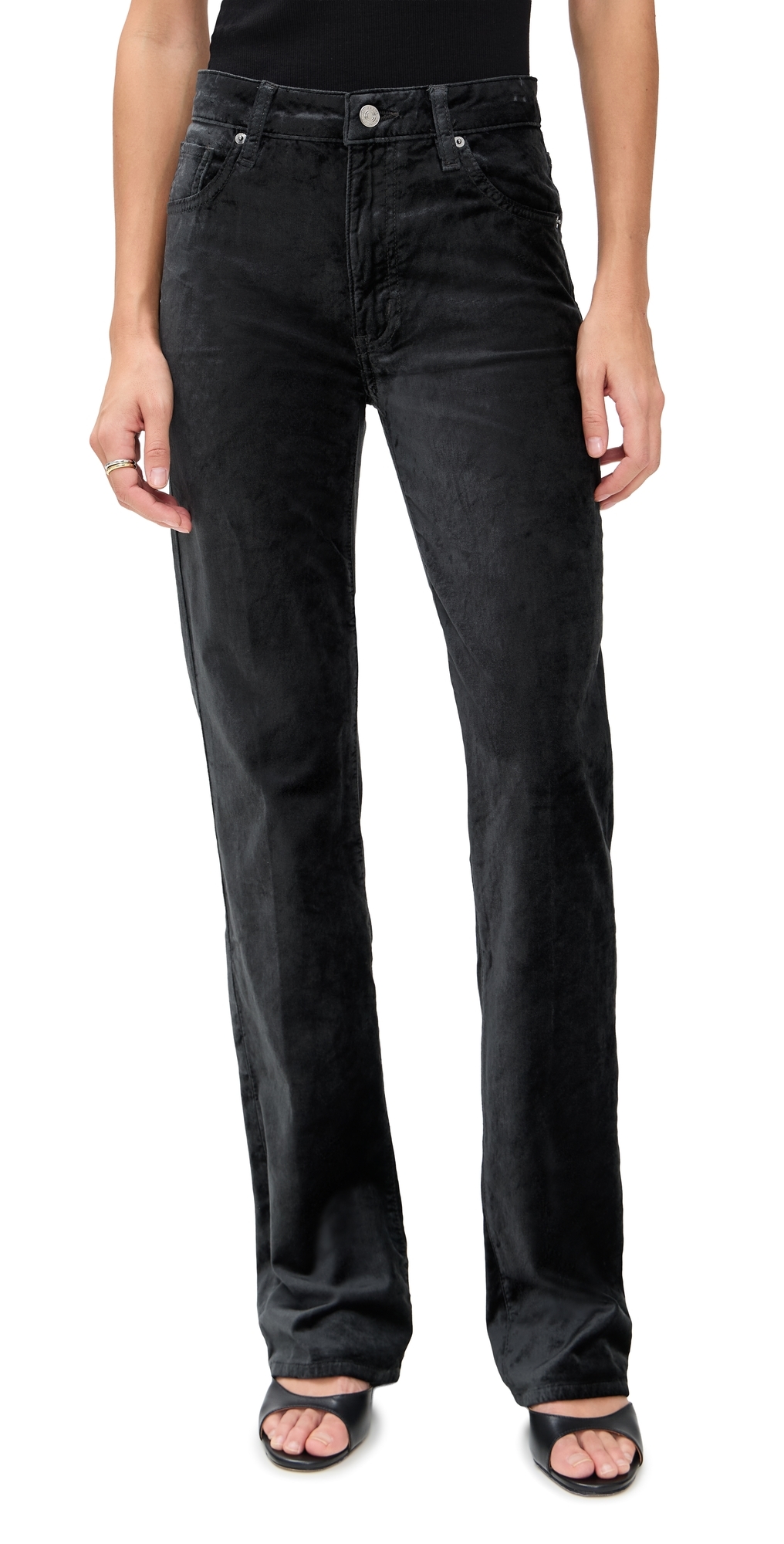 Frame The Reboot Velveteen Green Smoke Velvet