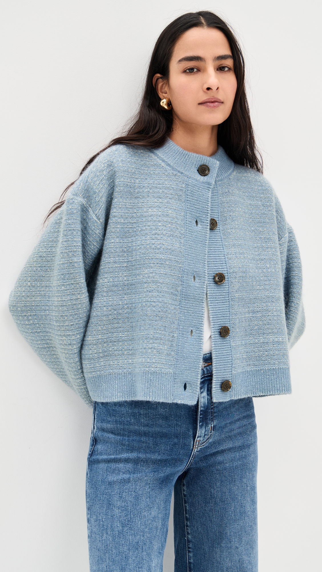FRAME The Jacquard Femme Cardi | Shopbop