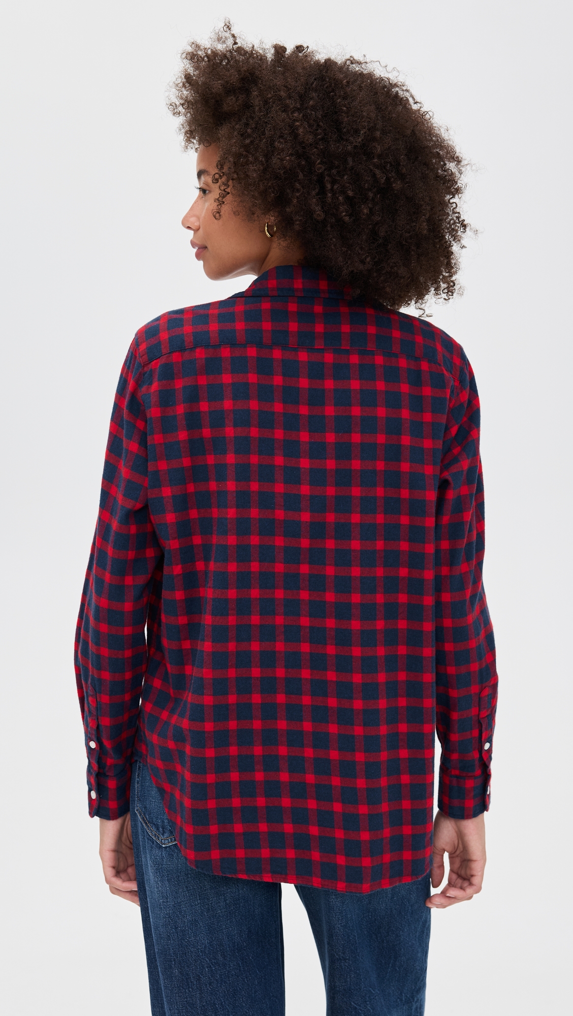 Frank & Eileen Relaxed Button-Up Flannel Shirt thumbnail