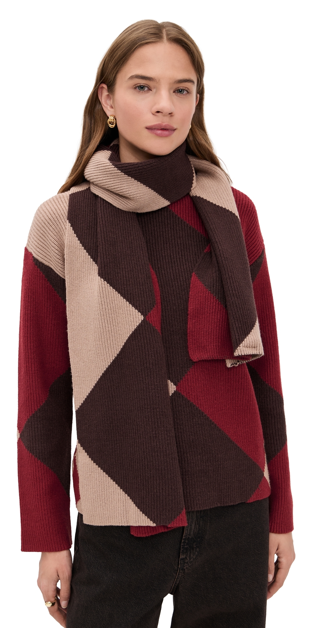 4th & Reckless Sara Sweater Multi In Brown