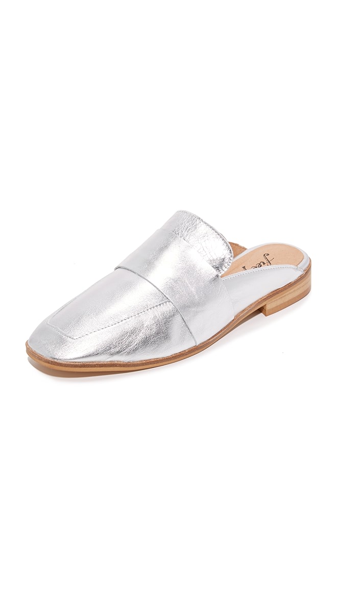 free people silver shoes